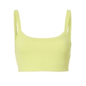 Year of Ours Ribbed Bralette 2.0 in Cyber Lime Size S